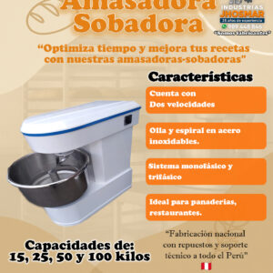 Amasadora Sobadora